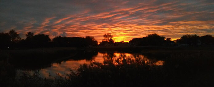Salem County Sunset in Hancock's Bridge