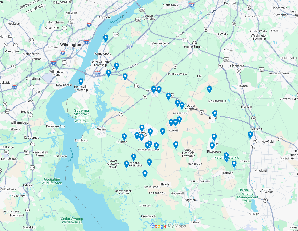 The Lakes of Salem County
