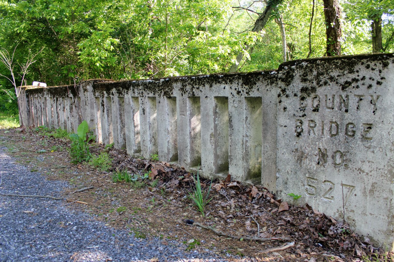 Swedes Bridge County No. 527 built in 1930 which replaced an old drawbridge