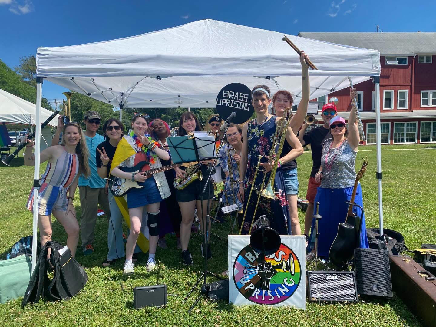 Brass Uprising who played at the event. Check em out on Instagram