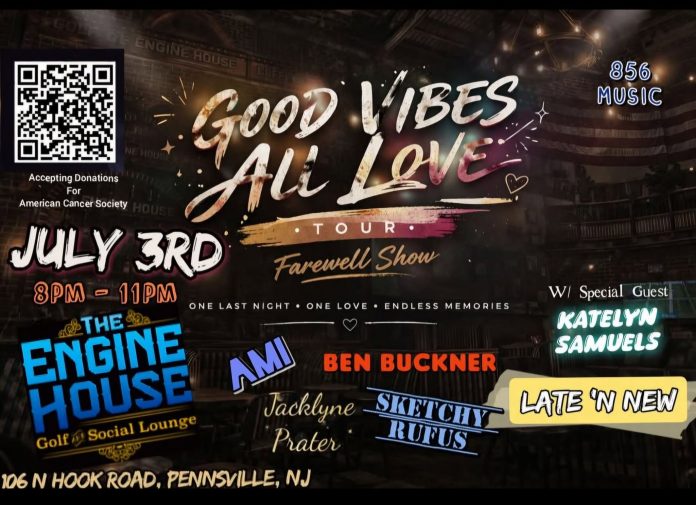 Good Vibes All Love Show Flyer