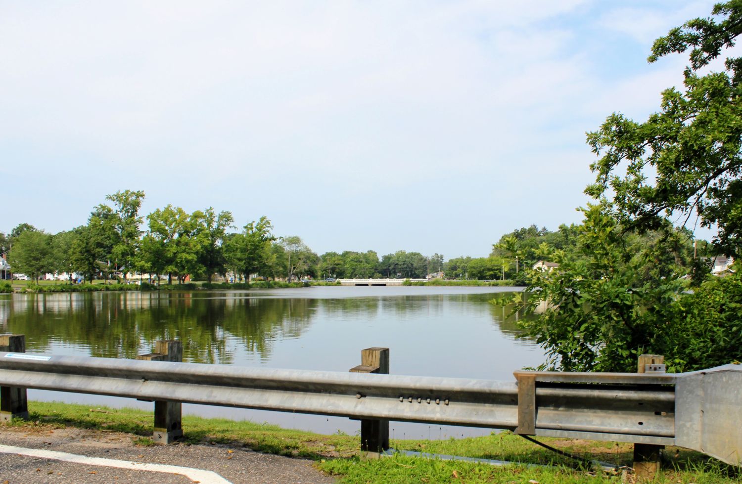 From the South western bank of the lake