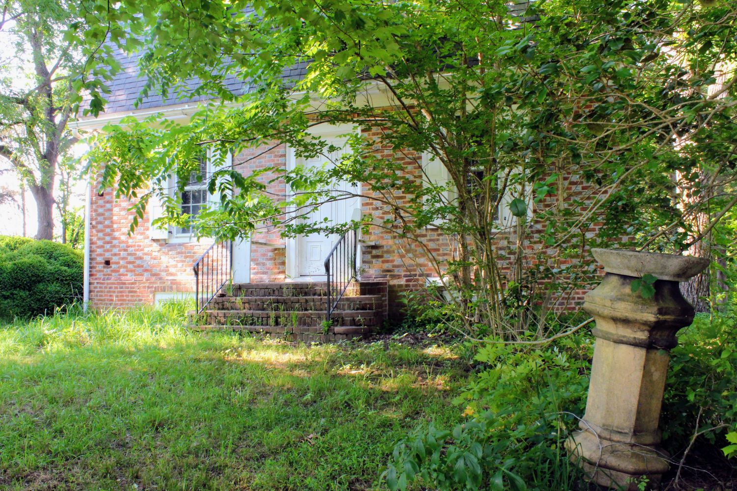 House from the front