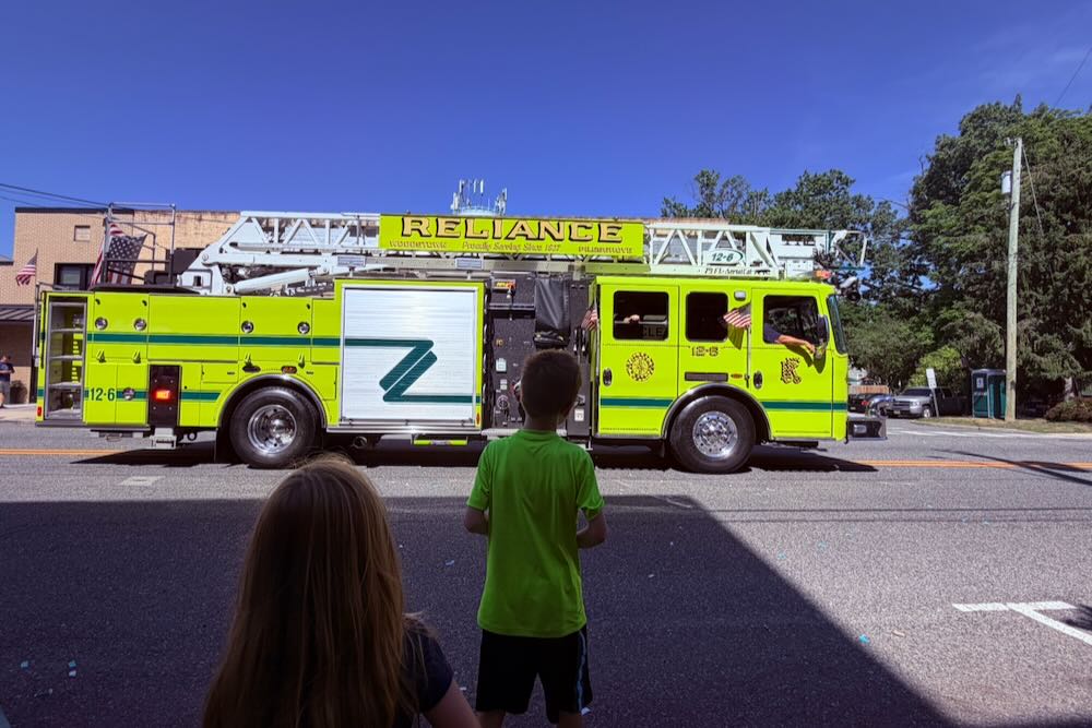 Reliance Fire Company Ladder Truck