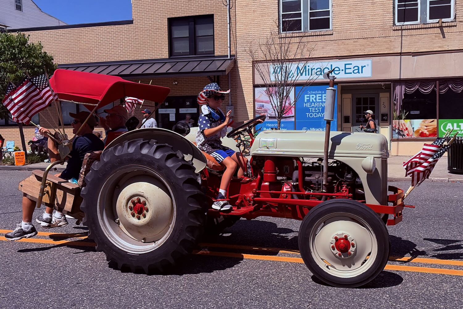 Tractor in the Parade