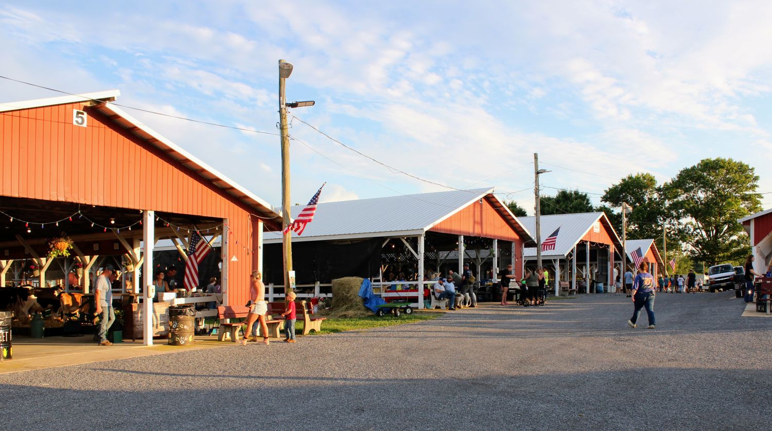 Salem County Fair Barns