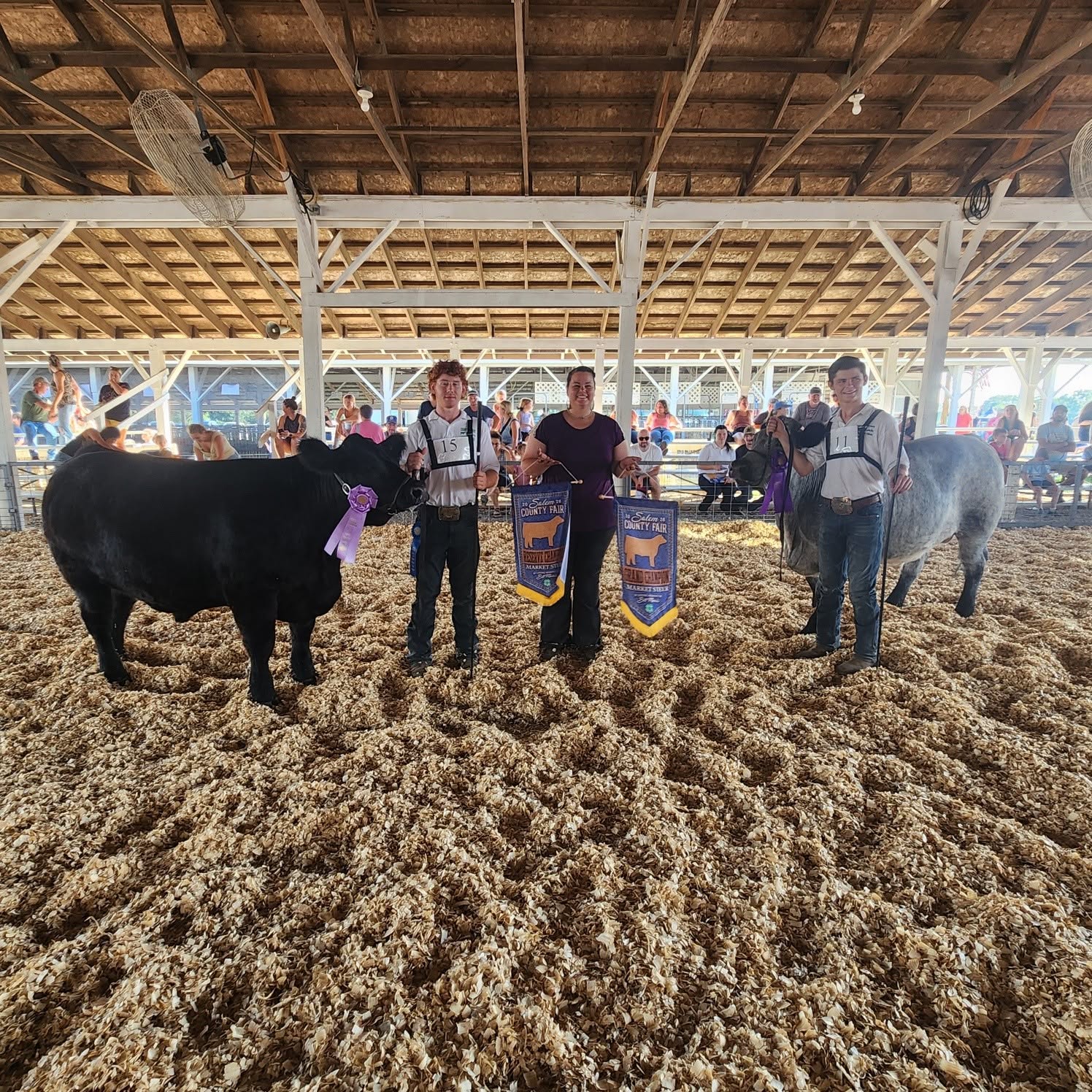 Grand Champion - Aaron Foote and Reserve Champion Luke Kroll!