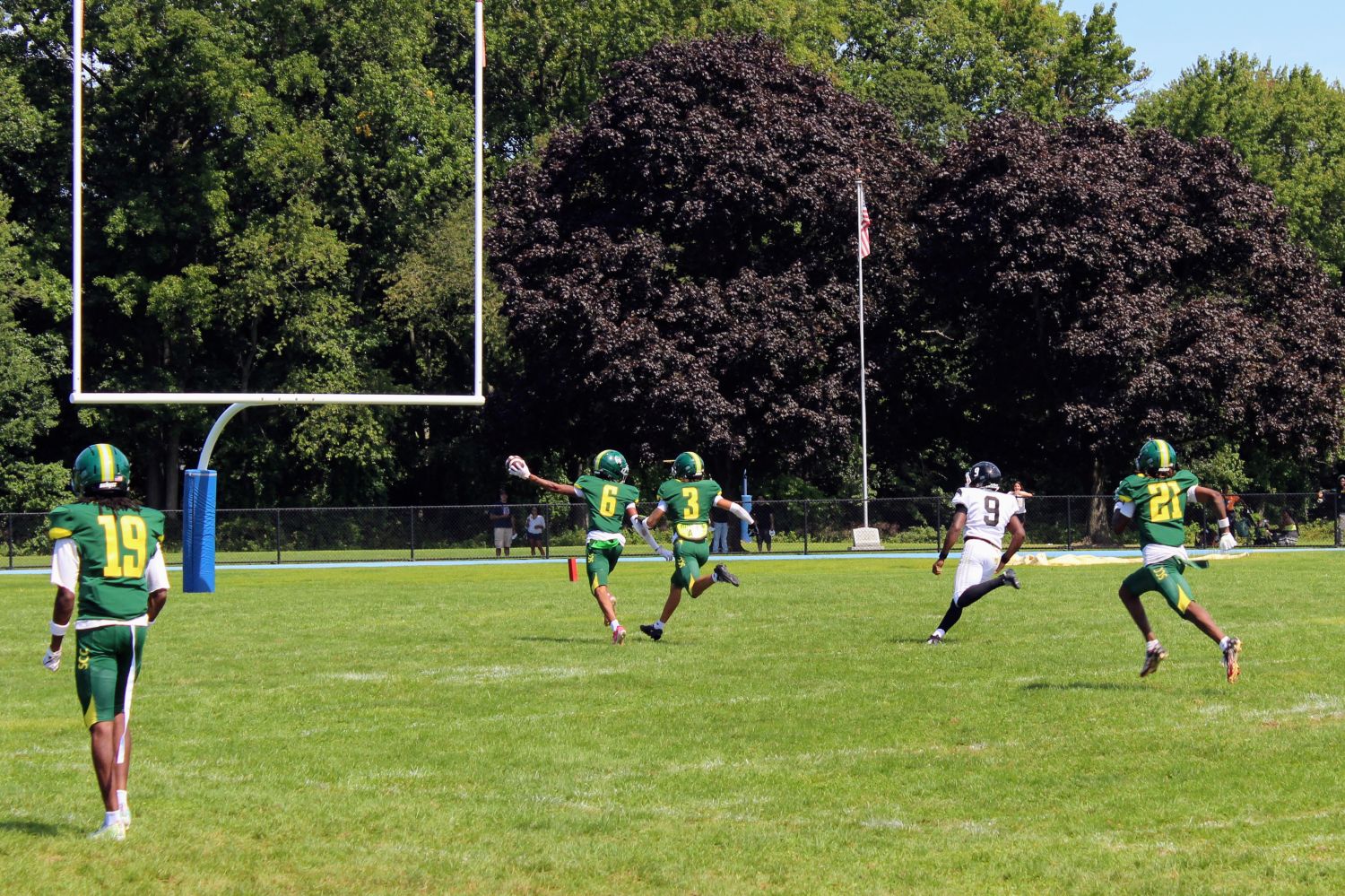First Touchdown in SCC History