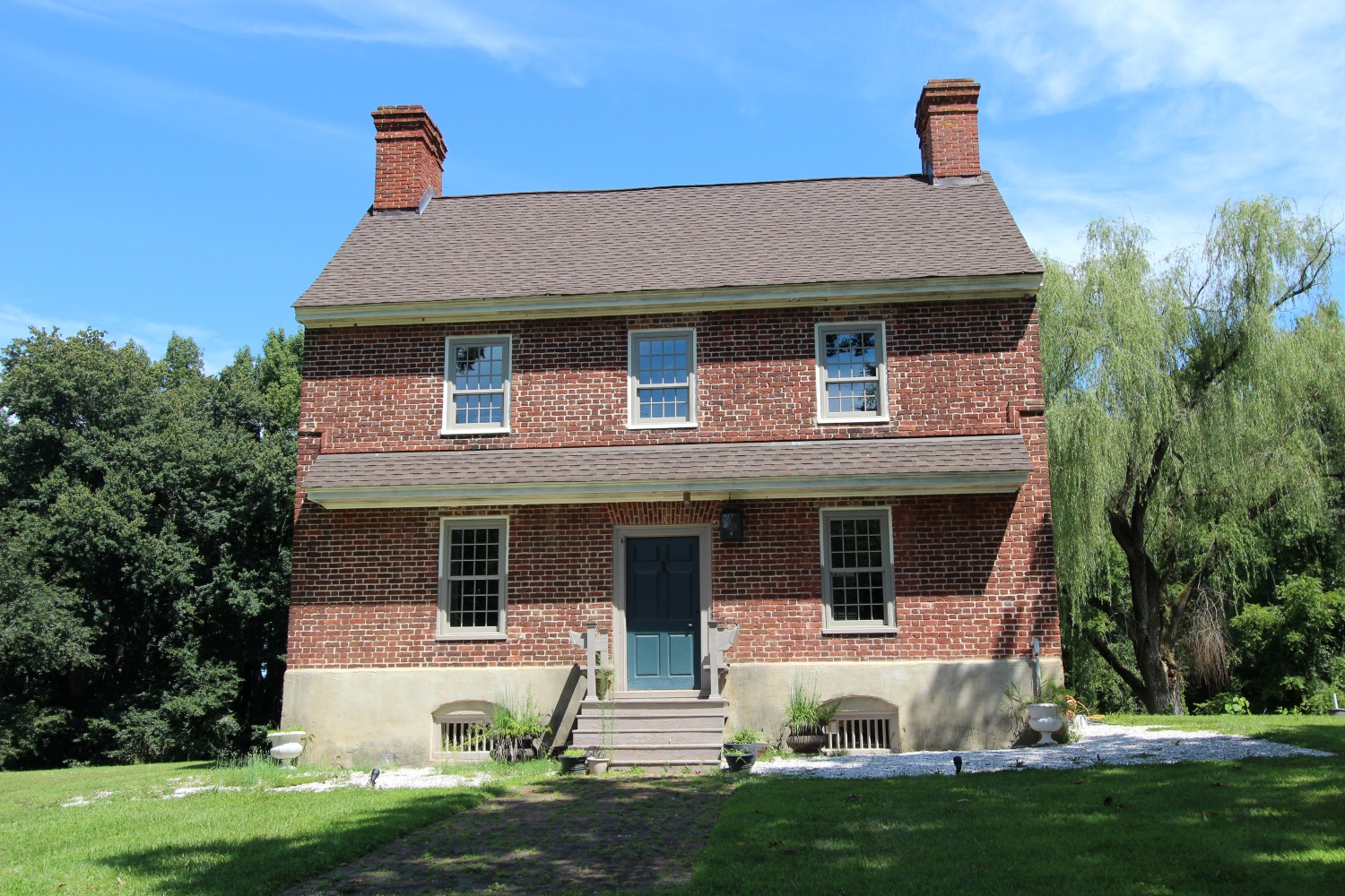 Front shot of Dickinson House