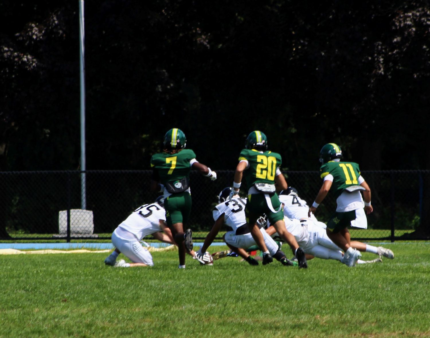 Fumble on first drive