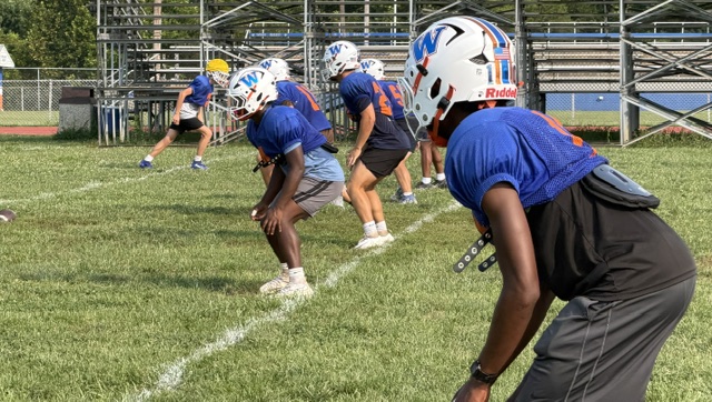 White helmets are just one thing that's new about Woodstown's approach this season.