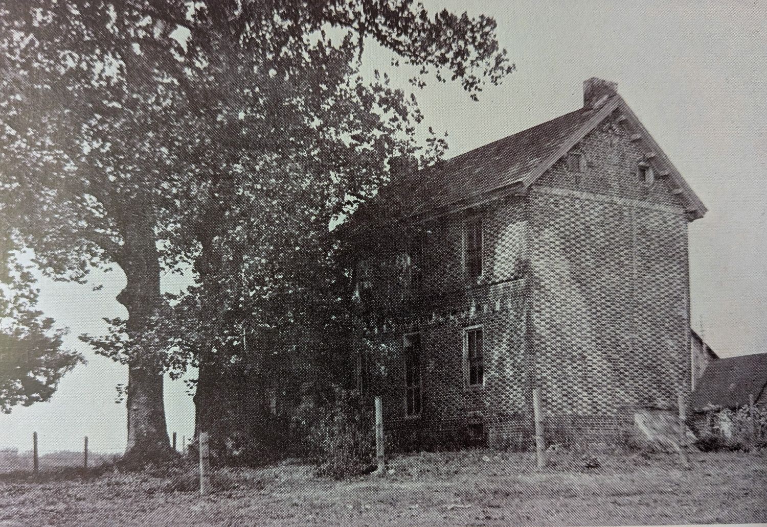 Jarmon House on Beal Rd. in Alloway photo credits to Joseph Sickler from The Old Homes of Salem County circa 1949