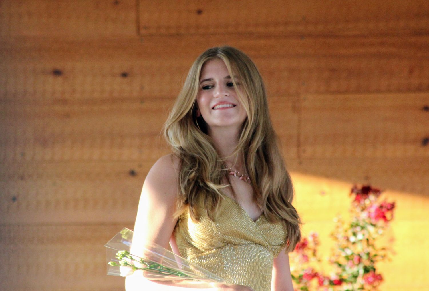 Leah Clark during the Queen Contest