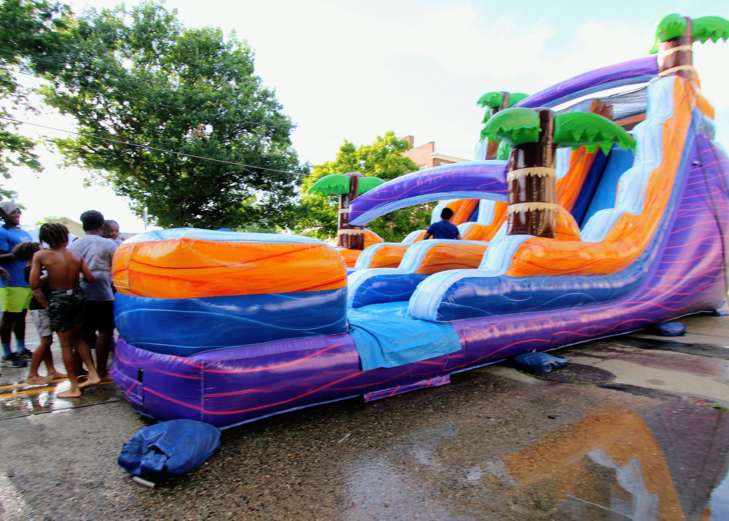 Slip and Slide was all the rage