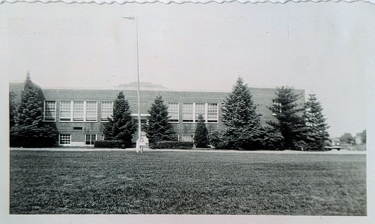 Alloway "New" Old School Built in 1921 photo taken in 1944