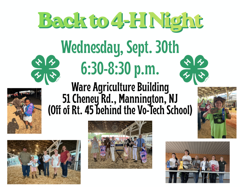 Back to 4-H Night