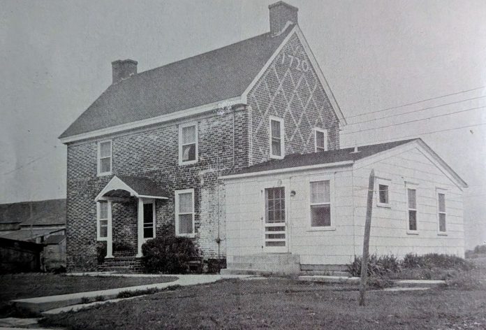 Joseph Darkin House as it stood in the mid to late 1940's