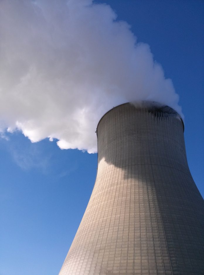 Cooling Tower at Hope Creek on Artificial Island