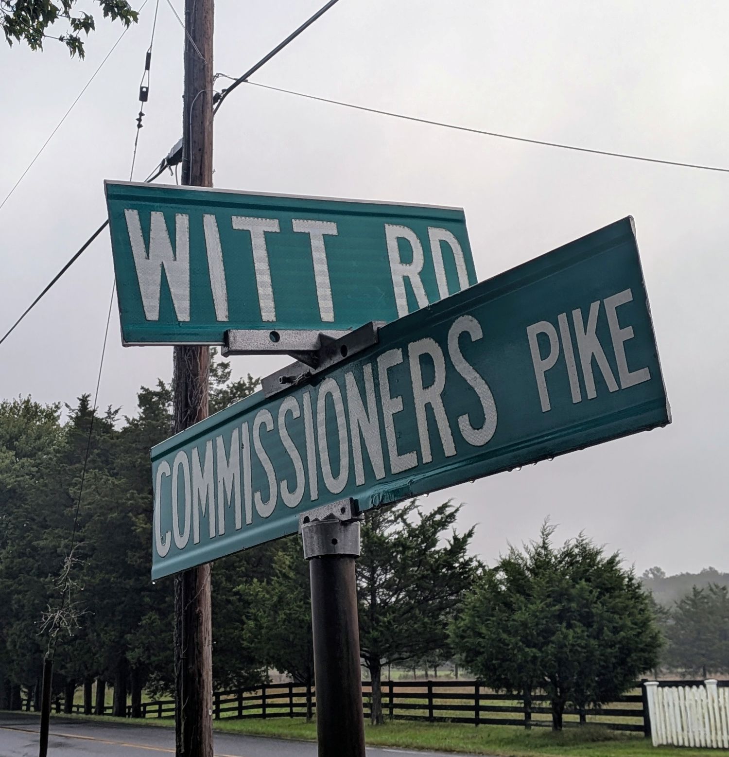 Witt Rd. Sign
