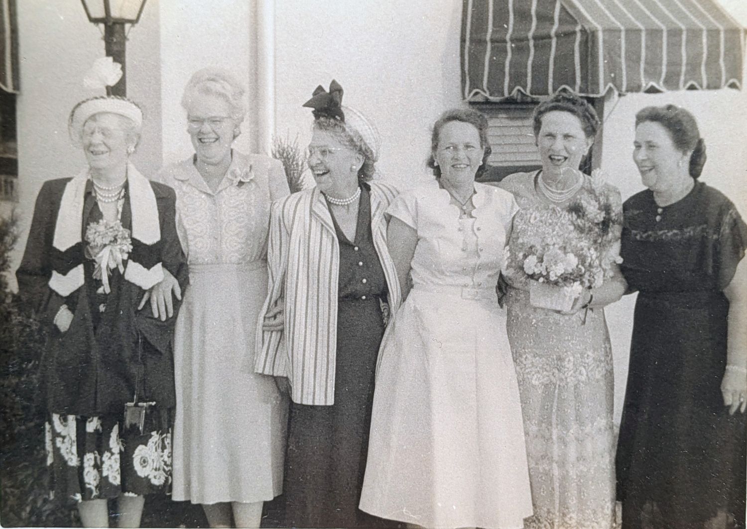 Pictured L to R in 1950's , Heps Raw, Miss M. Elizabeth Remster, Betty Ruhl, Ruth Timberman