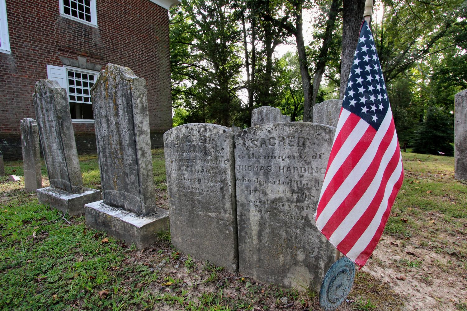 Thomas Harding died 1798 at age 55 Revolutionary War Veteran