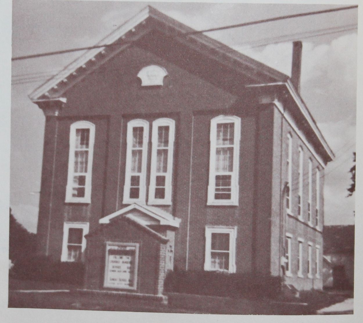 Aldine Methodist Church from the Alloway Remembers Book