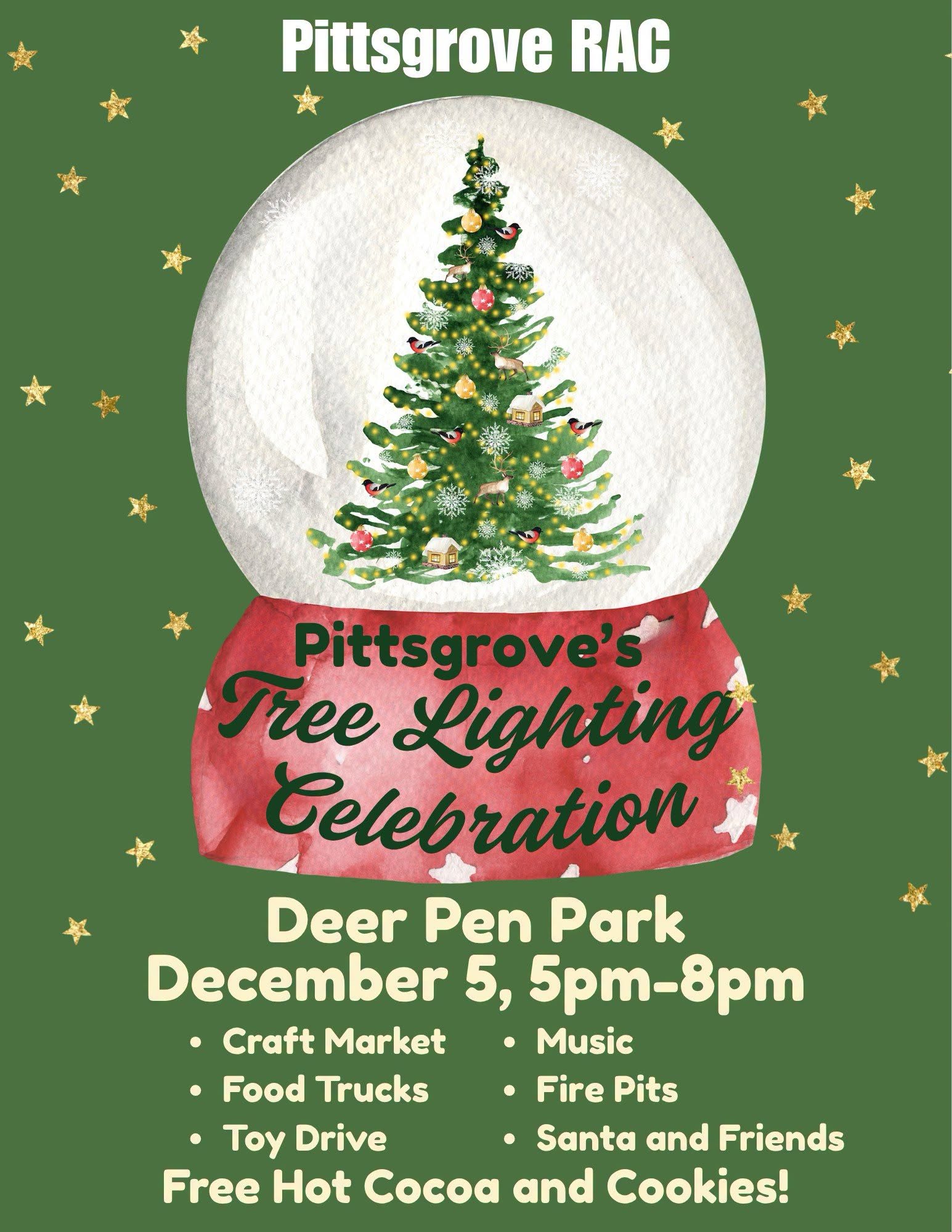 Christmas Tree Lighting at Deer Pen Park