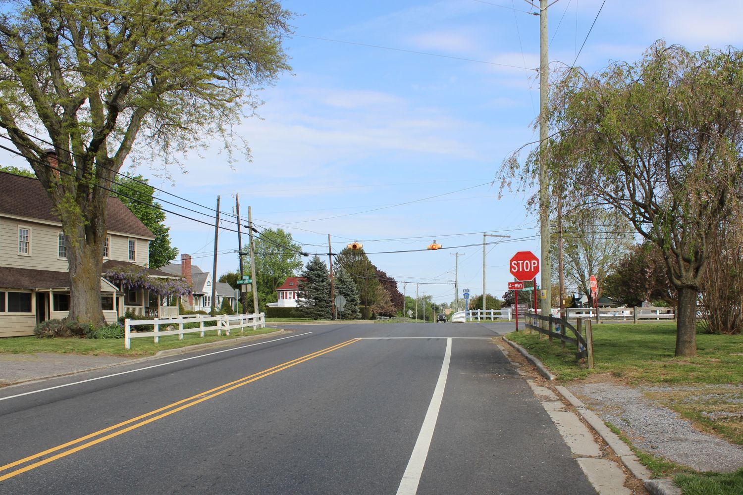 Center of Aldine in Alloway Twp.