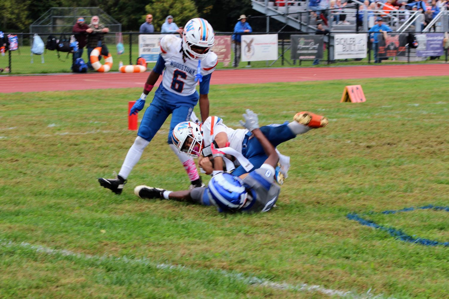 Interception by No. 3 Mason Middlesex Woodstown