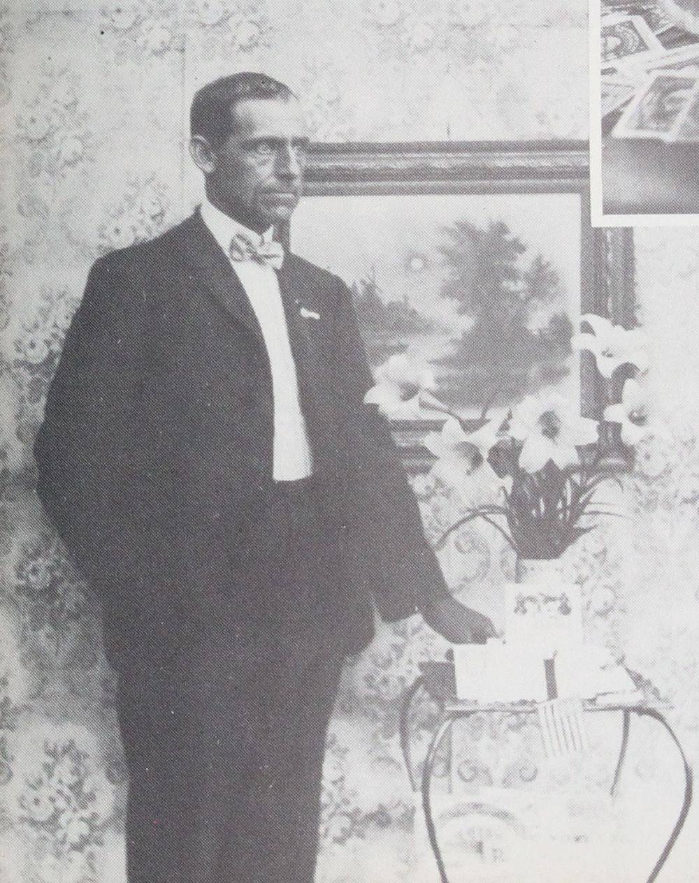William J. S. Bradway, pictured in the book as the “guiding light” of the Harmersville Union Sunday School.